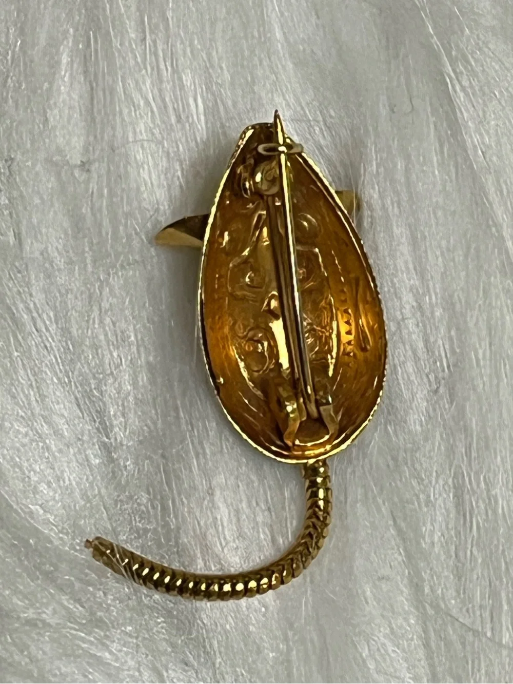 Vintage Small Mouse Brooch